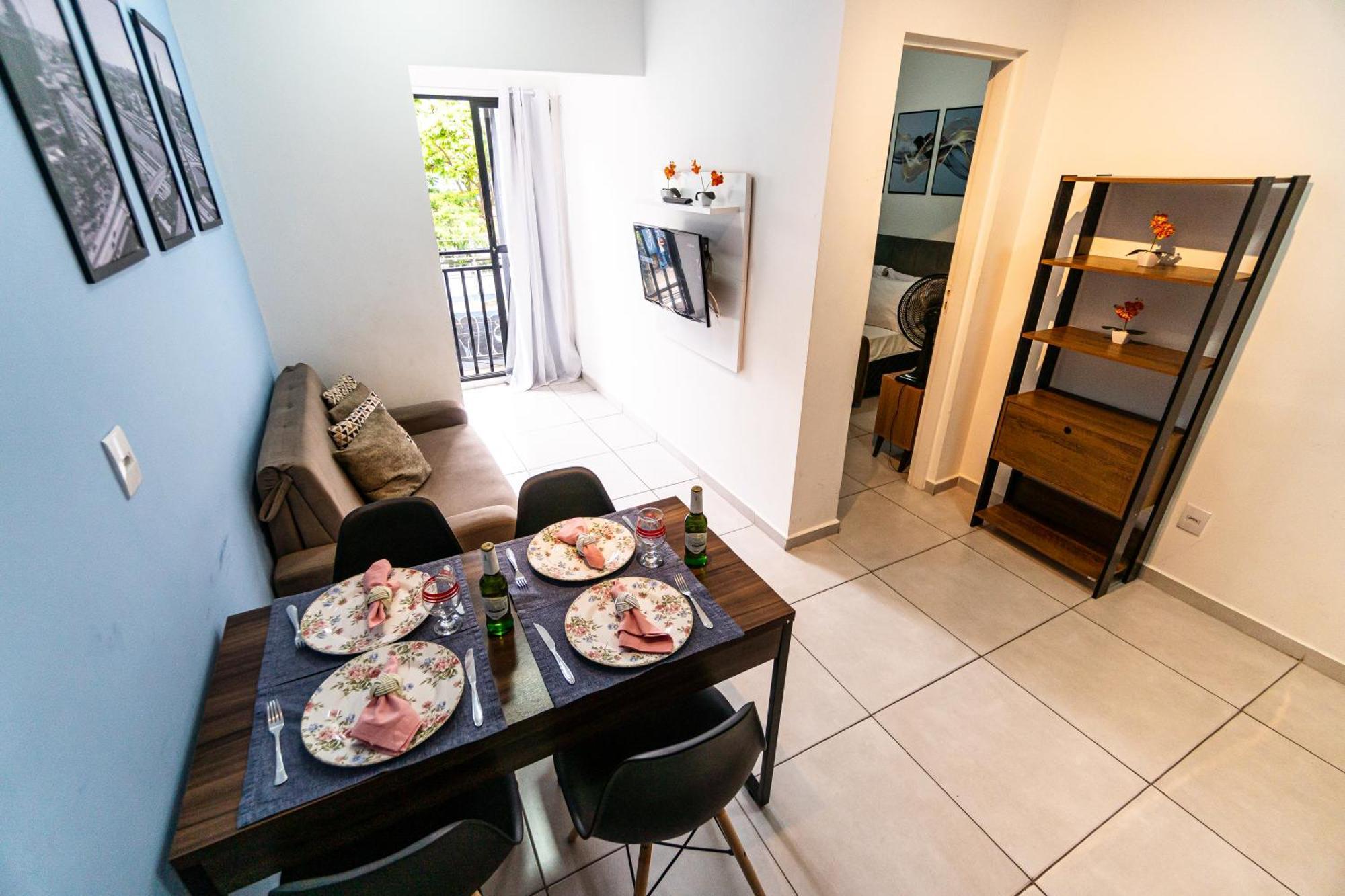 Apartamento Flynow - Aeroporto Sp Expo Metro São Paulo